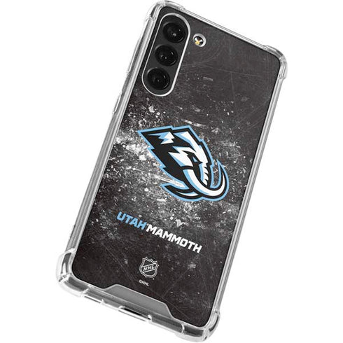NHL Utah Mammoth Ice Frost Galaxy S24 FE Clear Case